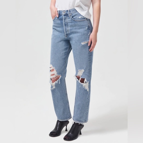 Agolde 90’s Mid Rise Loose Fit Jean sz31 - Picture 1 of 16